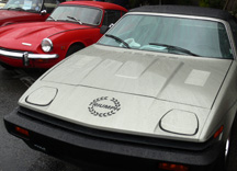 1979 TR7 and red 1969 GT6+